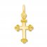 Cross Charm 14K Yellow Gold