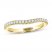 THE LEO Diamond Wedding Band 1/5 ct tw Round-Cut 14K Yellow Gold