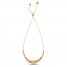 Italian Bolo Bead Bracelet 14K Two-Tone Gold