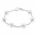 Cultured Pearl Bracelet Sterling Silver 7.5"