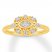 Diamond Fashion Ring 1/4 Carat tw 10K Yellow Gold