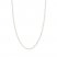 Beaded Cable Chain Necklace 14K Two-Tone Gold 20" Length