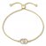 Encircled by Love Diamond Bolo Bracelet 1/3 ct tw 10K Yellow Gold