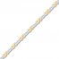 Diamond Bracelet 1/2 ct tw 10K Two-Tone Gold 7"