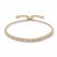 Diamond Bolo Bracelet 1/4 ct tw Round-cut 10K Yellow Gold