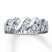 Previously Owned Leo Diamond Ring 1 ct tw 14K White Gold