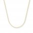 Cable Chain Necklace 14K Yellow Gold 20" Length
