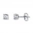 Radiant Reflections 1/4 ct tw Diamonds Sterling Silver Earrings