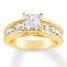 Diamond Engagement Ring 1-7/8 ct tw 14K Yellow Gold