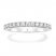 Previously Owned Tolkowsky Wedding Band 1/3 ct tw Diamonds 14K White Gold