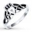 Women's Claddagh Ring Sterling Silver