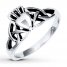 Women's Claddagh Ring Sterling Silver