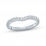 Monique Lhuillier Bliss Diamond Wedding Band 3/8 ct tw Round-cut 18K White Gold