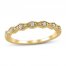 Diamond Anniversary Ring 1/10 ct tw in 10K Yellow Gold