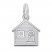 House Charm Sterling Silver