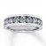 Previously Owned Band 1-1/5 ct tw Diamonds 14K White Gold