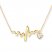 Heartbeat Necklace 14K Yellow Gold