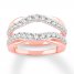 Diamond Enhancer Ring 1 ct tw Round-cut 14K Rose Gold