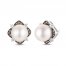 Le Vian Pearl Earrings 1/2 ct tw Diamonds 14K Vanilla Gold