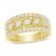 Diamond Anniversary Ring 1 ct tw Round-cut 10K Yellow Gold