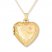"Mom" Heart Locket 14K Yellow Gold