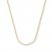 Square Wheat Chain 14K Yellow Gold Necklace 20" Length
