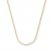 Square Wheat Chain 14K Yellow Gold Necklace 20" Length