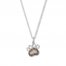 Le Vian Chocolate Diamond Paw Print Necklace 1/5 ct tw 14K Gold