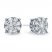 Previously Owned Diamond Earrings 1 ct tw Round-cut 14K White Gold