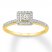 Diamond Ring 1/4 ct tw Round-cut 10K Yellow Gold