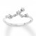 Taurus Zodiac Ring 1/10 ct tw Diamonds Sterling Silver