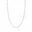 18" Cable Chain Necklace 14K Two-Tone Gold Appx. 1mm