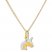 Child's Unicorn Necklace 14K Yellow Gold