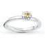 Stackable Ring Citrine Sterling Silver