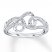 Diamond Ring 1/5 ct tw Round-cut 10K White Gold