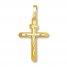 Crucifix Charm 14K Yellow Gold