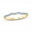 Diamond Wedding Band 1/6 ct tw Round-cut 14K Yellow Gold