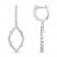 Diamond Earrings 1/3 ct tw Sterling Silver