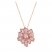 Le Vian Pink Sapphire Necklace 1/8 ct tw Diamonds 14K Strawberry Gold