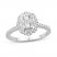Diamond Engagement Ring 3/4 ct tw 14K White Gold