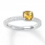 Stackable Ring Citrine Sterling Silver