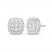 Diamond Stud Earrings 1/2 ct tw Round-Cut 10K White Gold