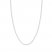 20" Textured Rope Chain 14K White Gold Appx. 1.05mm