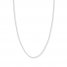 20" Textured Rope Chain 14K White Gold Appx. 1.05mm