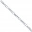 Figaro Chain Anklet Sterling Silver 10" Length