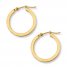 Hoop Earrings 14K Yellow Gold 20mm