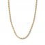 22" Textured Rope Chain 14K Yellow Gold Appx. 4.4mm