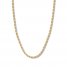 22" Textured Rope Chain 14K Yellow Gold Appx. 4.4mm