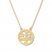 Tree Necklace 14K Yellow Gold 16" to 18" Adjustable
