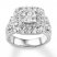 Diamond Engagement Ring 2-3/4 ct tw 14K White Gold